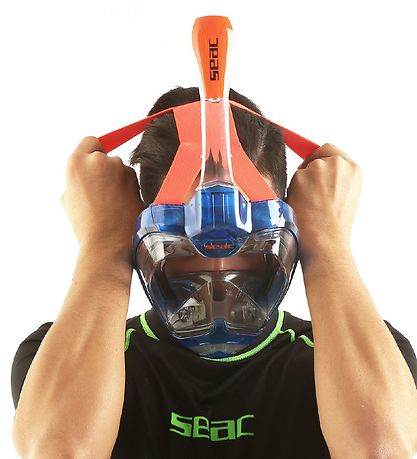 Seac Snorkelmaske - Magica - Bl/Orange