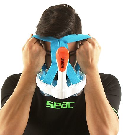 Seac Snorkelmaske - Magica - Hvid/Orange