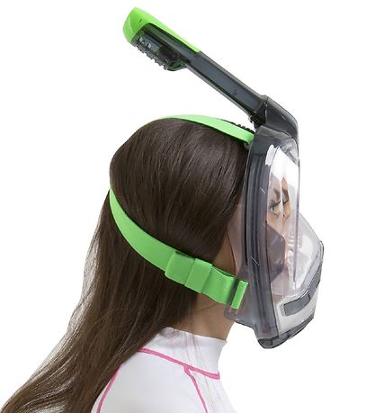 Seac Snorkelmaske - Unica Junior - Sort/Lime