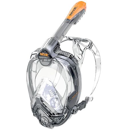 Seac Snorkelmaske - Libera - Sort/Orange