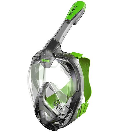 Seac Snorkelmaske - Unica - Sort/Lime