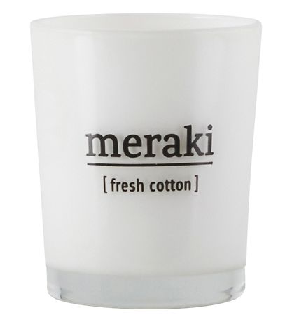 Meraki Duftlys - 60 g - Fresh Cotton