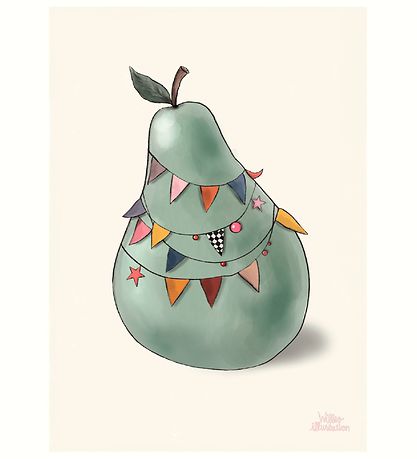 Citatplakat Plakat - B2 - Pretty Pear