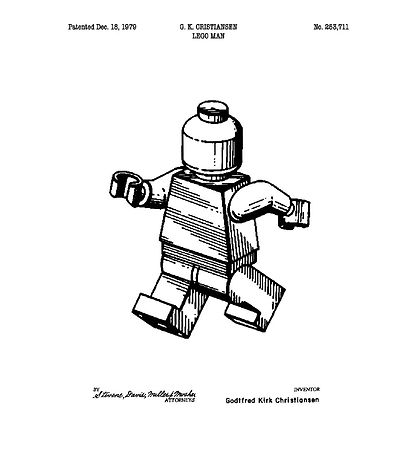 Citatplakat Plakat - B2 - Legomand