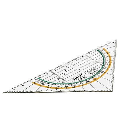 Linex Geometritrekant - Gennemsigtig