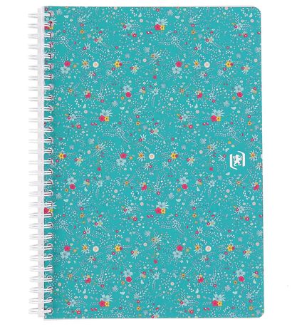 Oxford Notesbog - Floral - Linieret - B5 - Assorteret