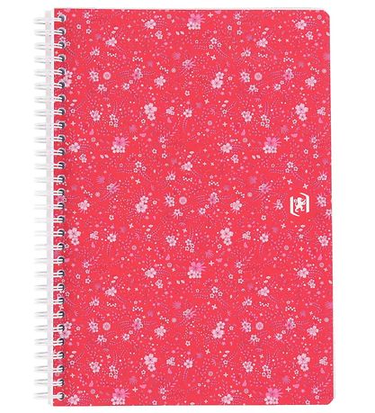 Oxford Notesbog - Floral - Linieret - B5 - Assorteret