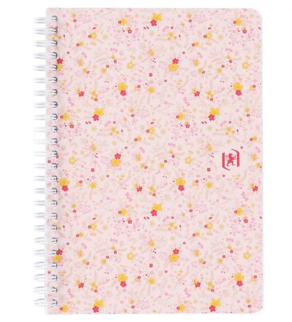 Oxford Notesbog - Floral - Kvadreret - A5 - Assorteret