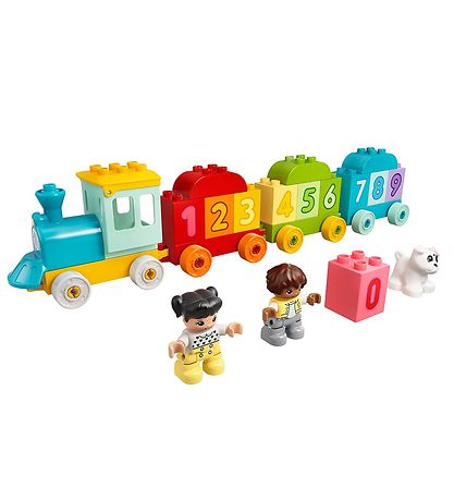 LEGO DUPLO - Tog Med Tal - Lr At Tlle 10954 - 23 Dele