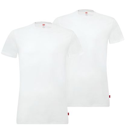 Levis T-Shirt - Crew Neck - 2-Pak - White
