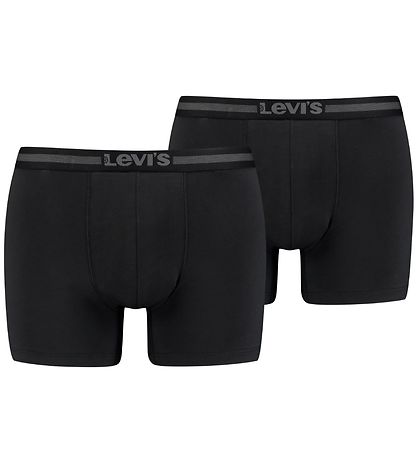 Levis Boxershorts - 2-pak - Jet Black