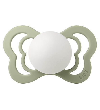 BIBS Couture Glow Sutter - Str 2 - 2-pak - Anatomisk - Sage/Clou
