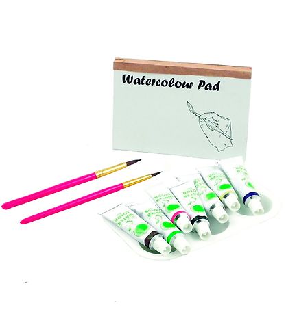 Gift In A Tin Kreasæt - Craft - Watercolour Set On The Go