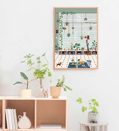 Vissevasse Plakat - 50x70 cm - Plant Lover