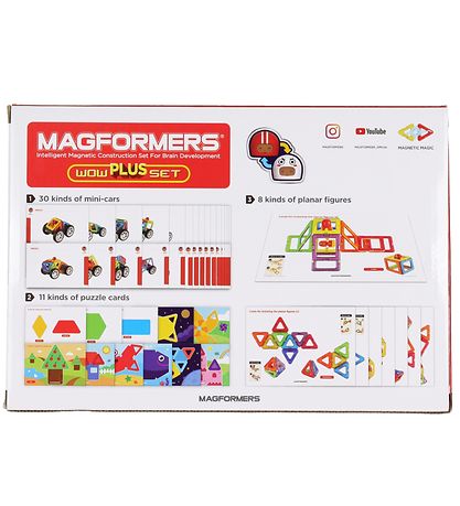 Magformers Wow Plus St - 18 Dele