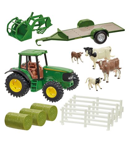 Britains Legest - 43257 - John Deere - 20 Dele - Farm In A Box