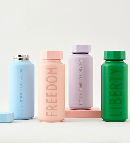 Design Letters Termoflaske - Freedom - 500 mL - Pudderrosa