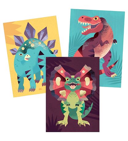 Djeco Kreast - Foil Pictures - Jurassic