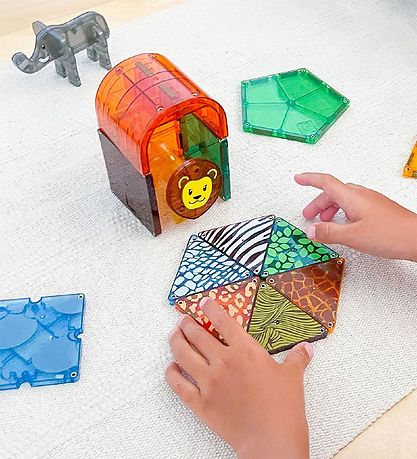 Magna-Tiles Magnetst - 25 Dele - Safaridyr