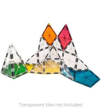 Magna-Tiles Magnet-udvidelsessæt - 8 Dele - Sekskanter