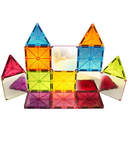 Magna-Tiles Magnetst - 15 Dele - Stardust Glitter & Spejle