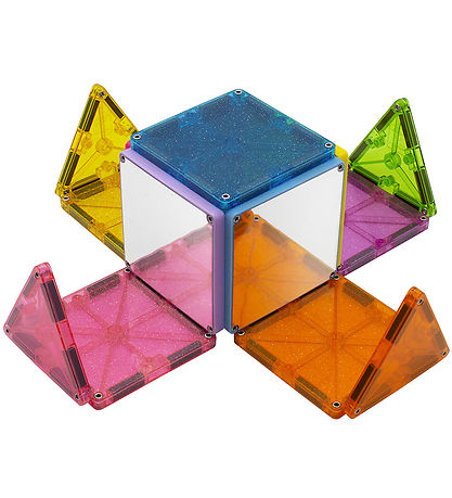 Magna-Tiles Magnetst - 15 Dele - Stardust Glitter & Spejle