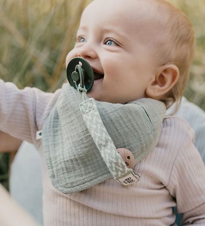 BIBS Savlesmæk - Bandana - Sage
