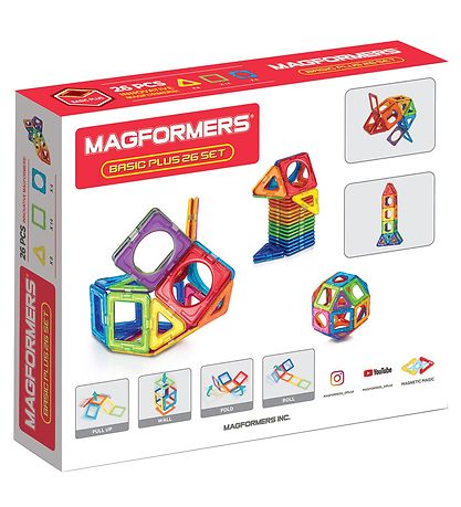 Magformers Magnetst - Basic Plus - 26 Dele