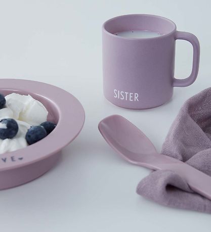Design Letters Dyb Tallerken - Mini Favourite - Lavender