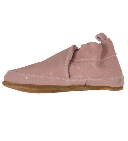 En Fant Skindfutter - Suede - Rose Dawn m. Stjerner