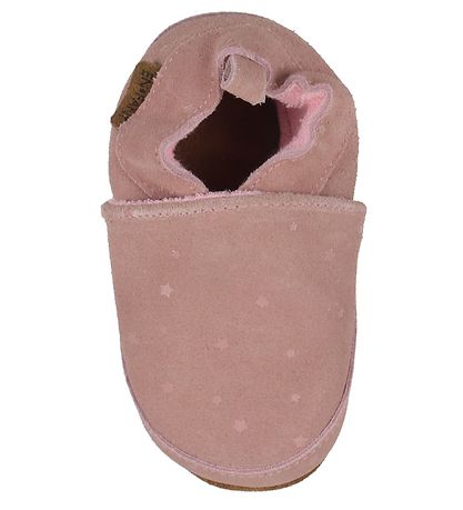 En Fant Skindfutter - Suede - Rose Dawn m. Stjerner