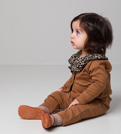 MarMar Body - L/Æ - Bibbi - Brun Leopardprint m. Flæse