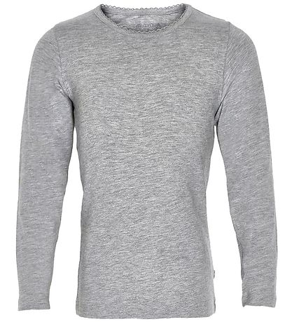 Minymo Bluse - 2-Pak - Rosa/Grå