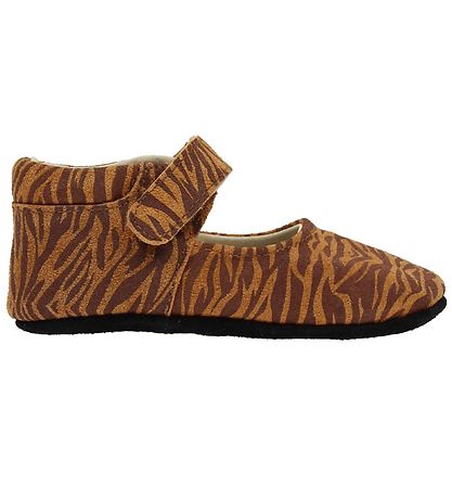 Fuzzies Ballerina Hjemmesko - Tasha - Tigerprint