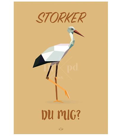 Hipd Plakat - A3 - Stork