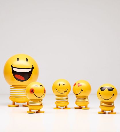 Hoptimist Baby Smiley Cool - 8 cm - Gul
