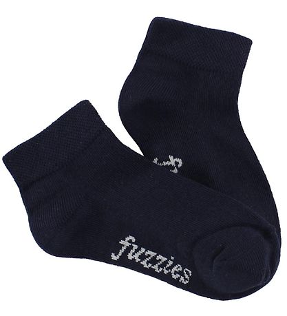 Fuzzies Ankelstrømper - 2-Pak - Navy