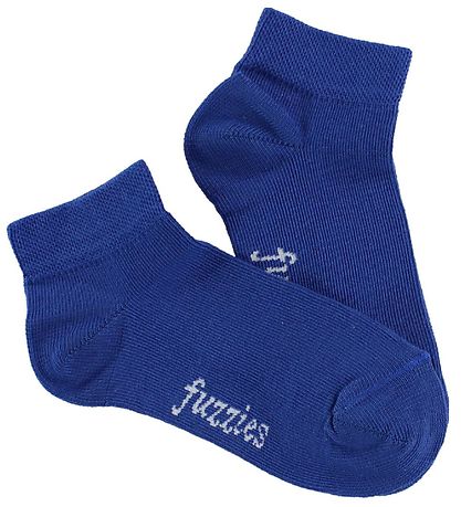Fuzzies Ankelstrømper - 2-Pak - Blå