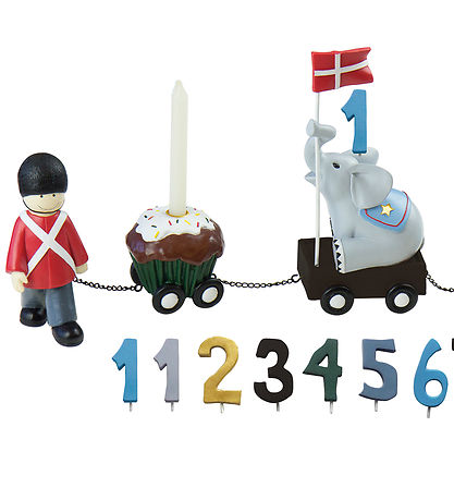 Kids by Friis Fødselsdagstog - 45 cm - Soldat