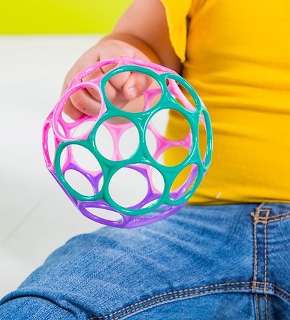Oball Classic Bold - 8 cm - Rosa/Grøn/Lilla/Pink