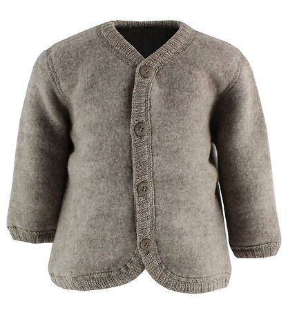 Joha Cardigan - Uld - Lysebrun