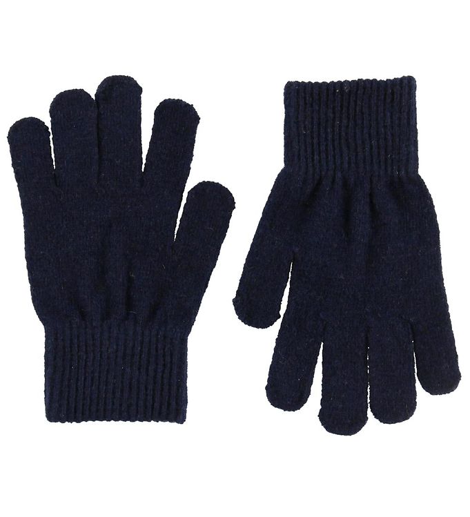 CelaVi Trylle handsker – Uld – Marineblå