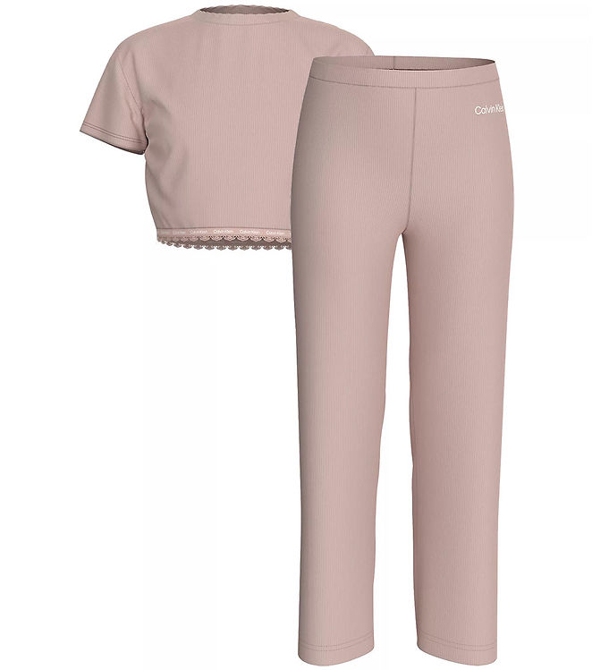 Calvin Klein Nattøj Rib Peachwhip