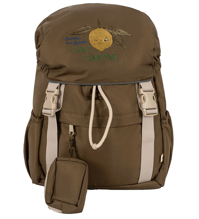 Konges Sløjd Skoletaske Clover 12 L Lemon