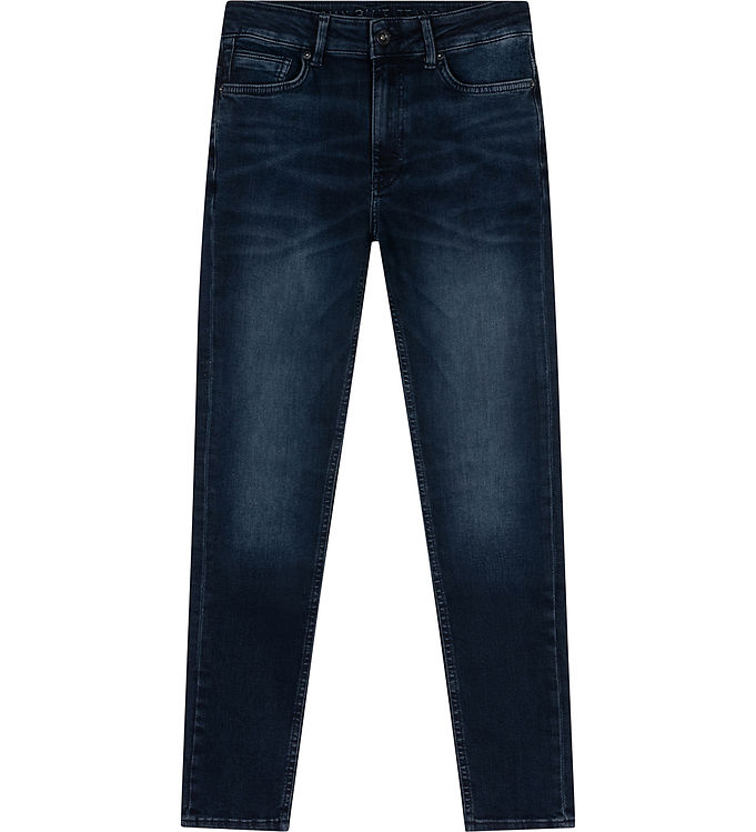 Indian Blue Jeans Jeans Tapered Fit Blue Black