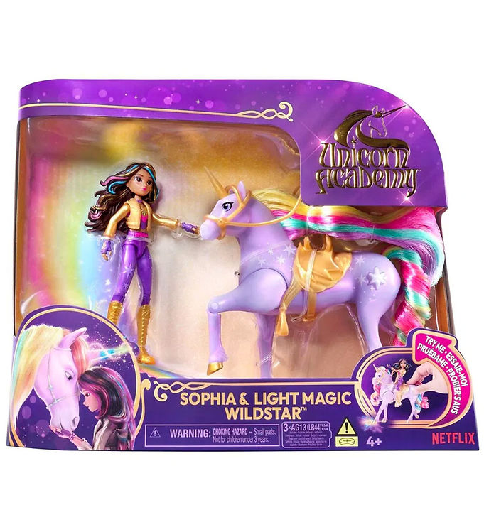 Unicorn Academy Legetøjsfigurer 14 Cm Sophia & Light Magic W