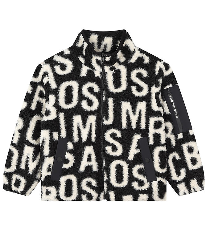 Little Marc Jacobs Fleecejakke Sort/hvid