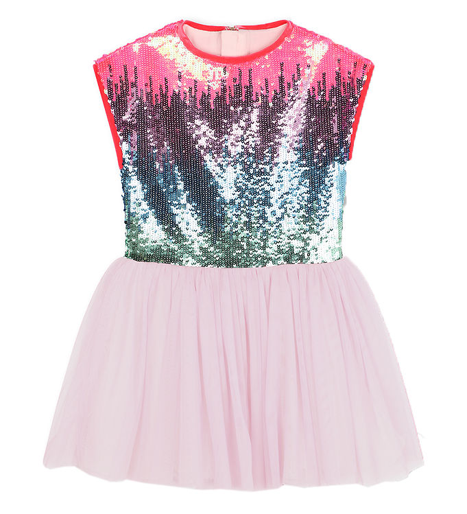 Kjole Pink Pale Palietter Fra Billieblush