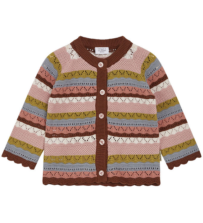 Hust and Claire Cardigan - Strik - Carren - Dusty Rose m. Hulmøn