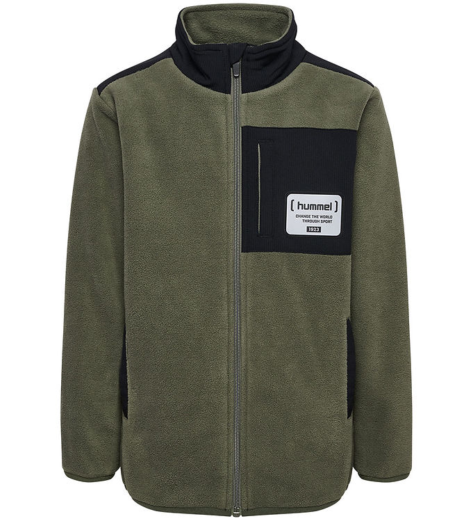 Hummel Fleecejakke Hmldare Dusty Olive
